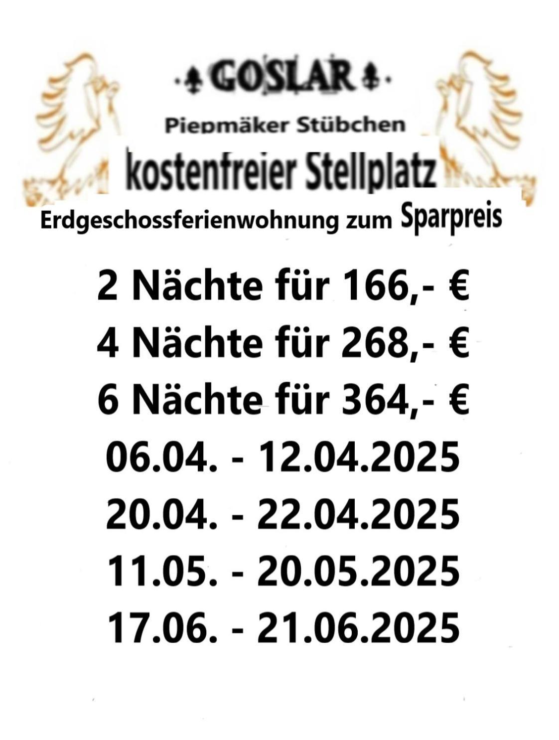 Piepmaeker Stuebchen Goslar Exterior foto